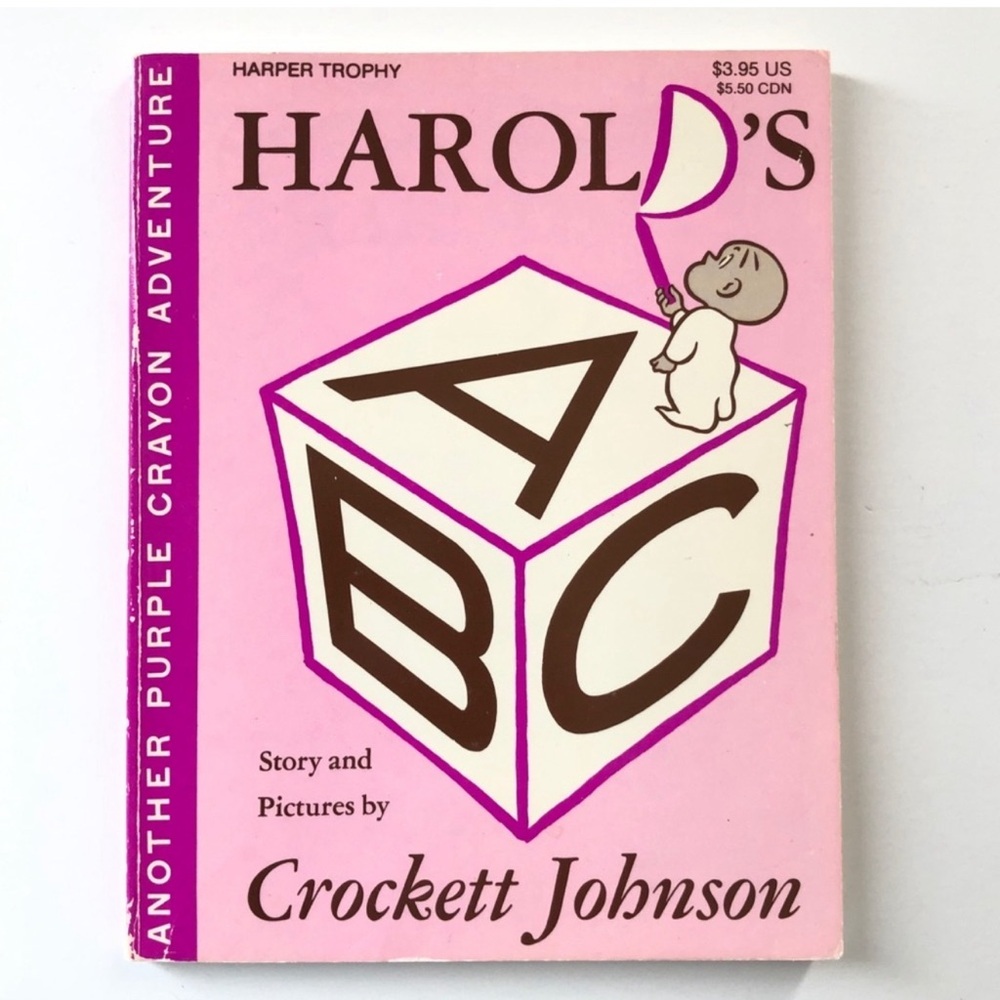 Adventures of Harold and the Purple Crayon & ABC SET of 2 - Picture 12 of 14